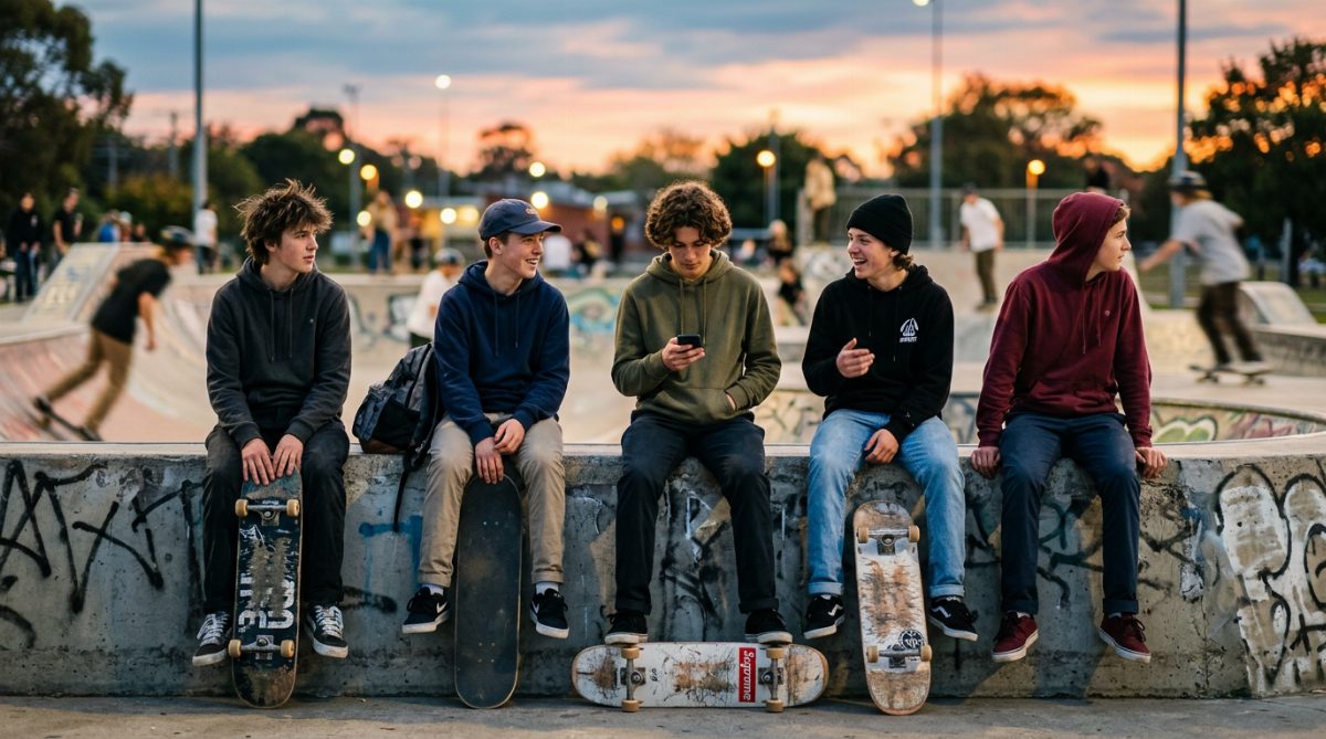 Some boys gain status from their peers instead of from school