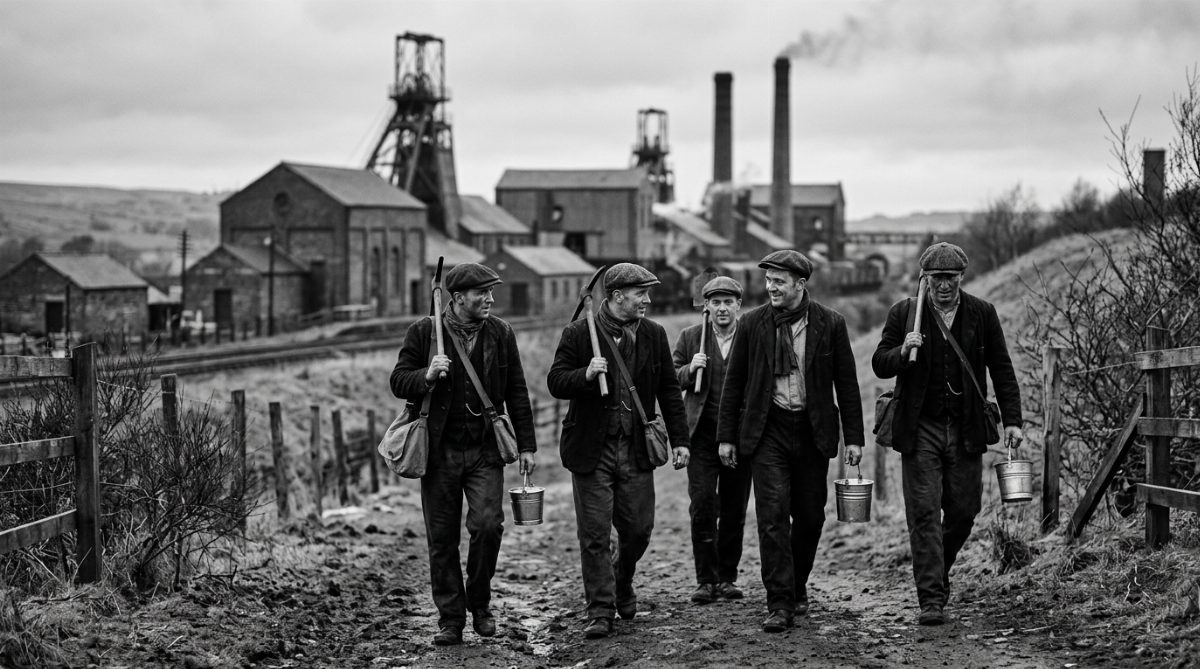 The traditional working class worked in manual jobs