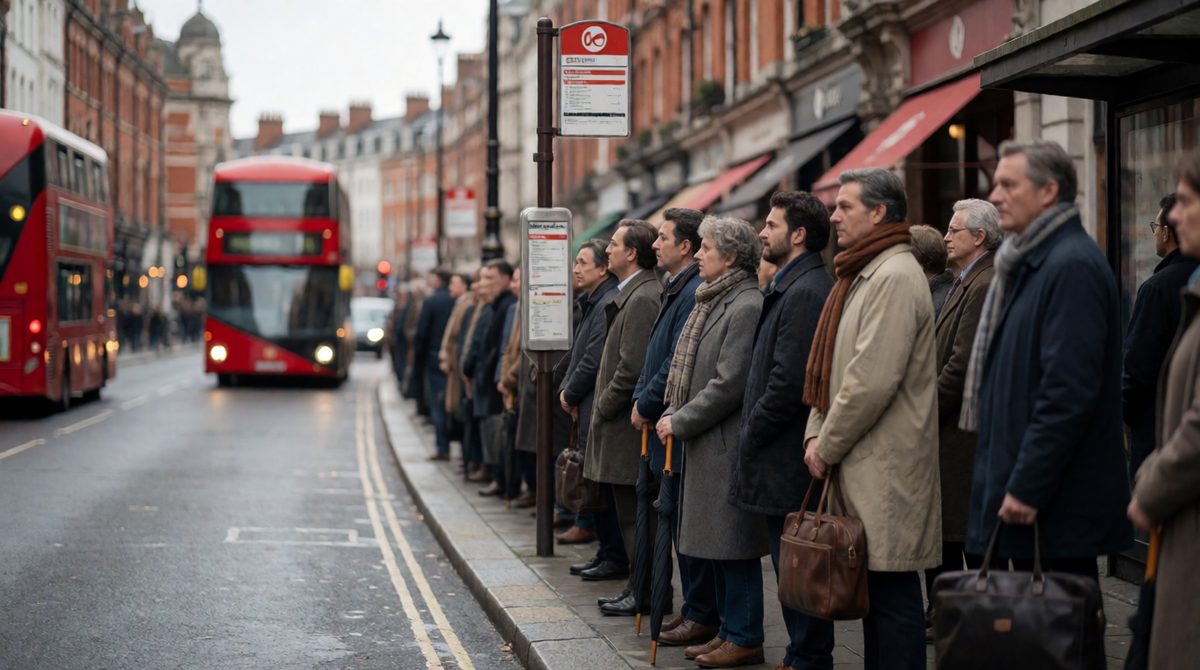 Queuing is a social norm in the UK
