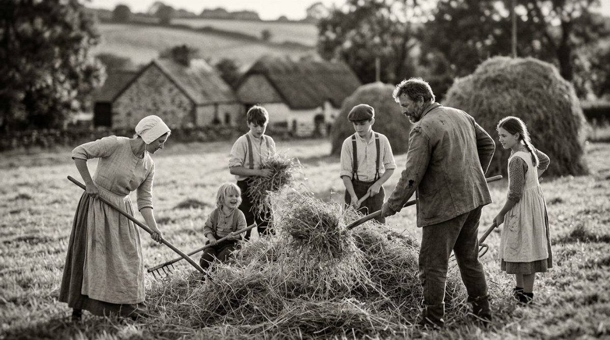 Before industrialisation, the family worked together as a unit