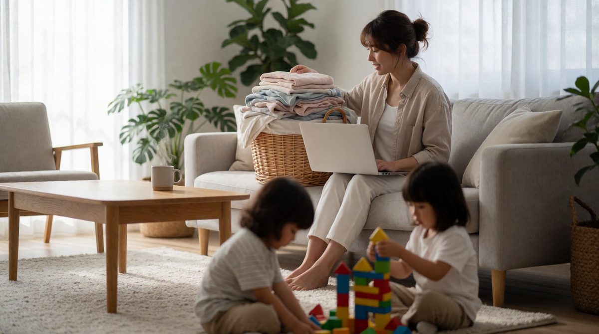 Feminists highlight women's unpaid work in the family