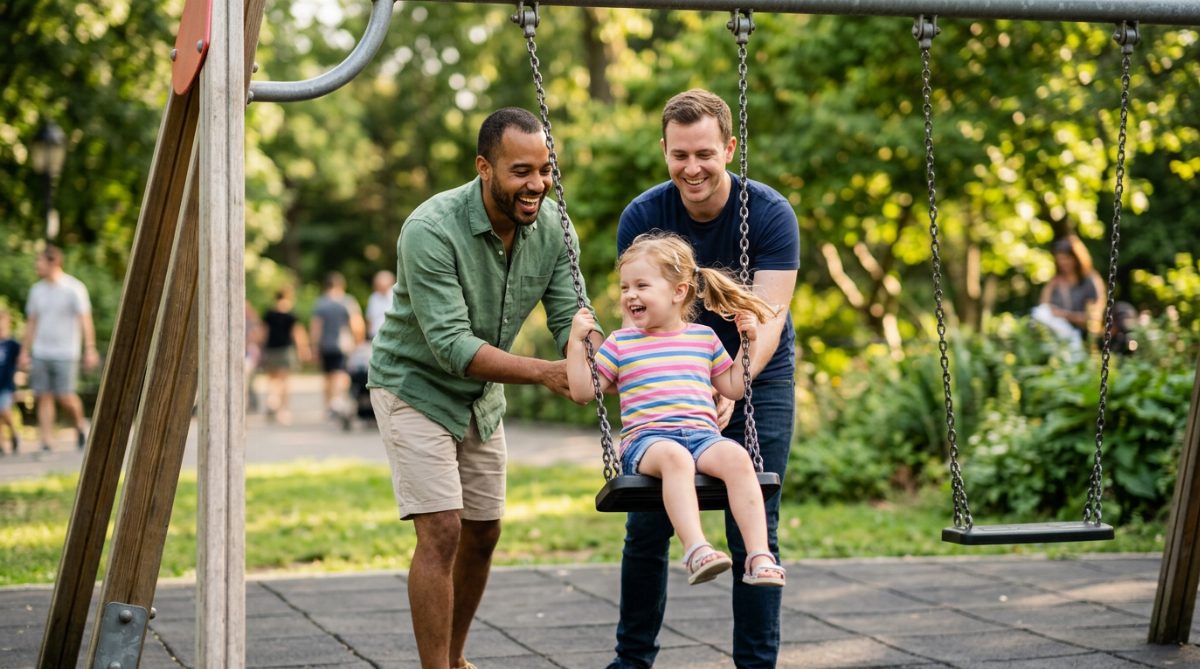 Same-sex parents raising children