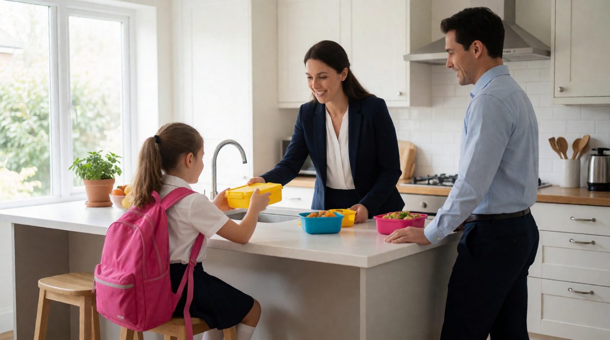 Dual career families juggle work and home life