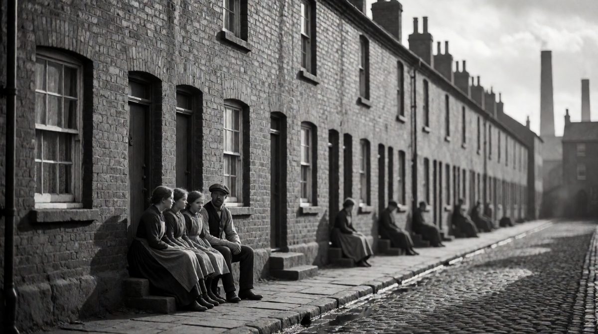 Industrialisation brought the rise of the nuclear family