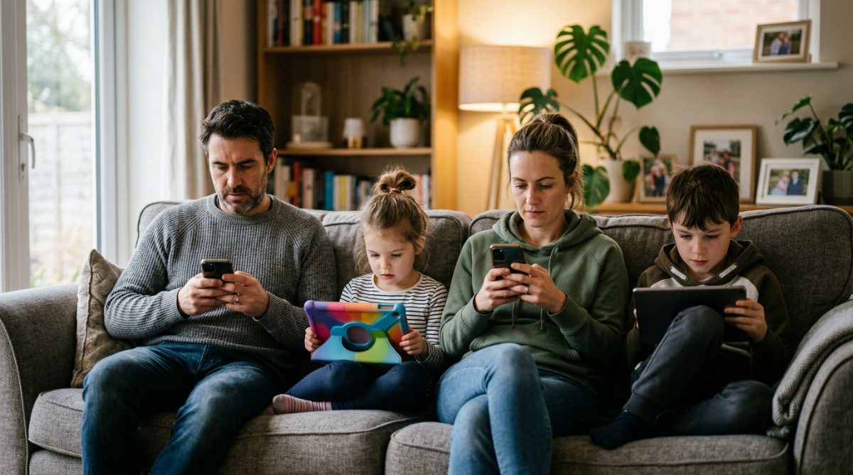 Technology is changing family relationships