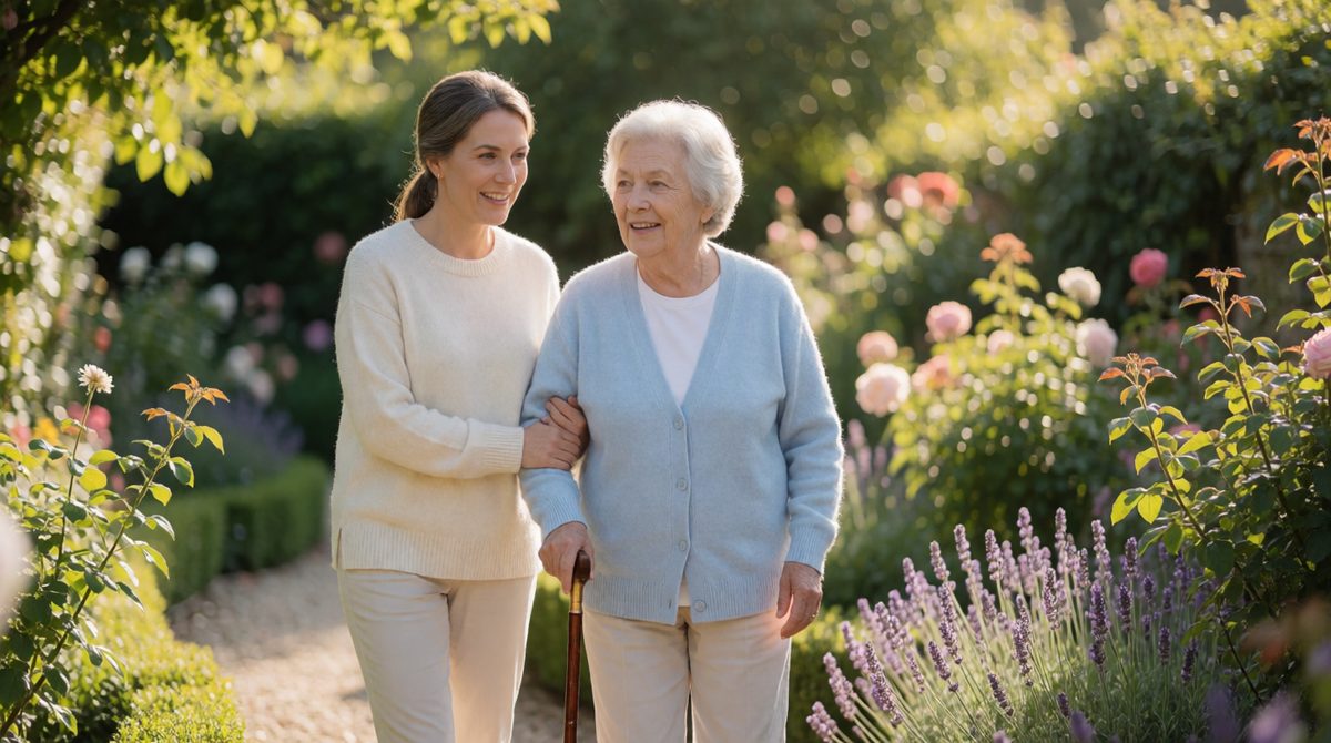 Women often take on caring for older relatives