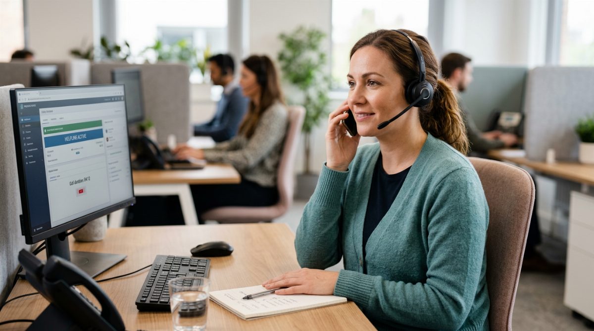 Support services help people facing problems at home