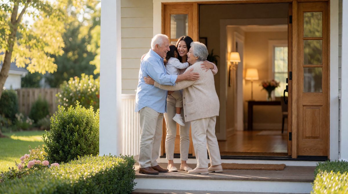 Families still keep in touch with wider relatives