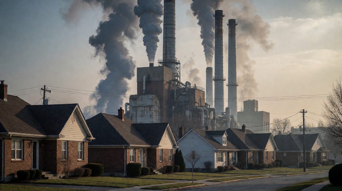 The factory pays for its fuel, but not for the smoke nearby residents breathe - ignored external costs mean the good is over-produced