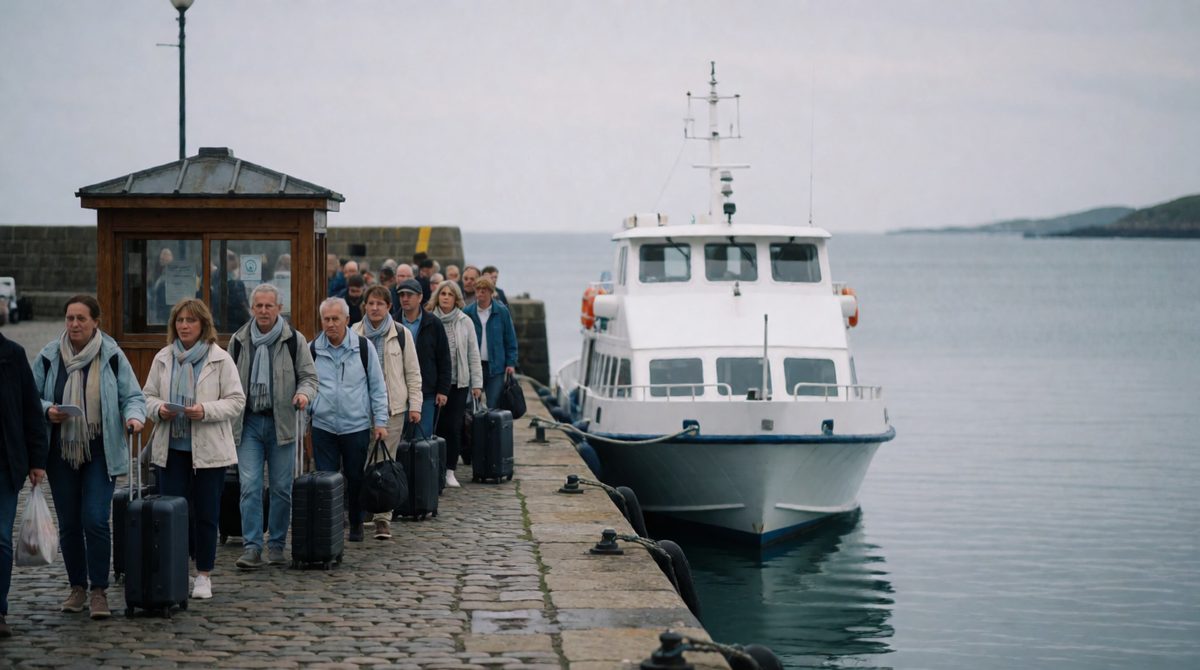 With no rival ferry to choose, a monopoly can run fewer sailings and push fares up - and passengers have to pay or stay home