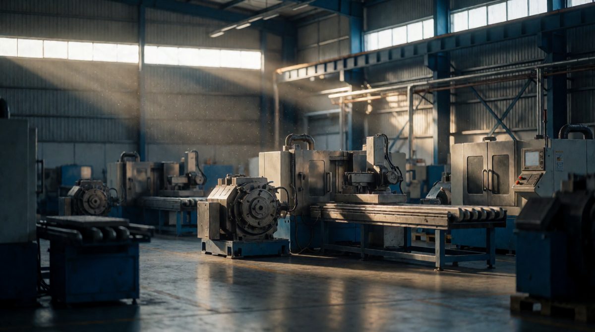 Idle machines mean the economy is producing inside its PPC, not on it