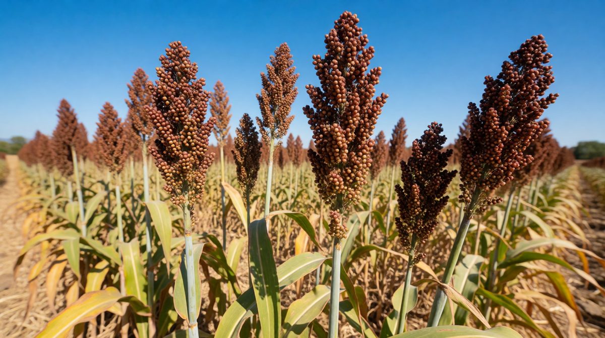 Sorghum copes well with drought