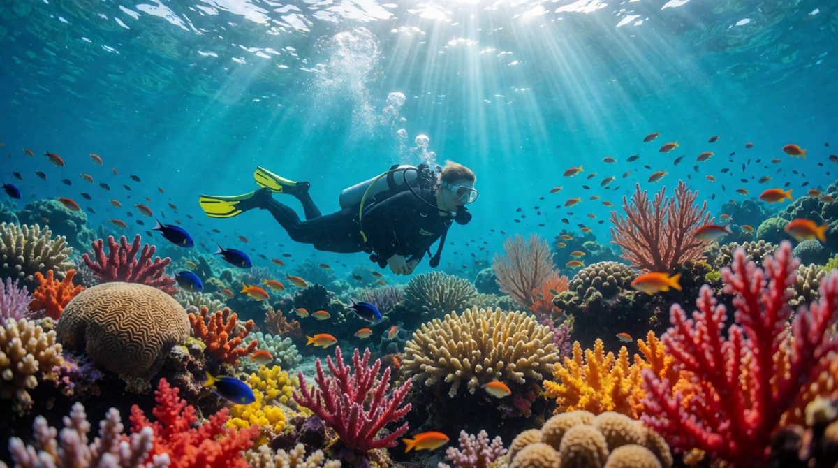 Protecting coral reefs and marine reserves helps keep our oceans healthy
