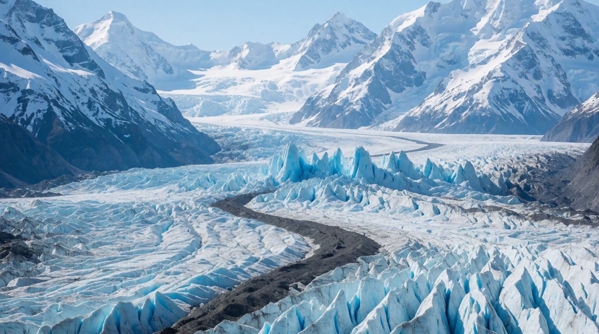 Most of Earth's fresh water is locked up as ice
