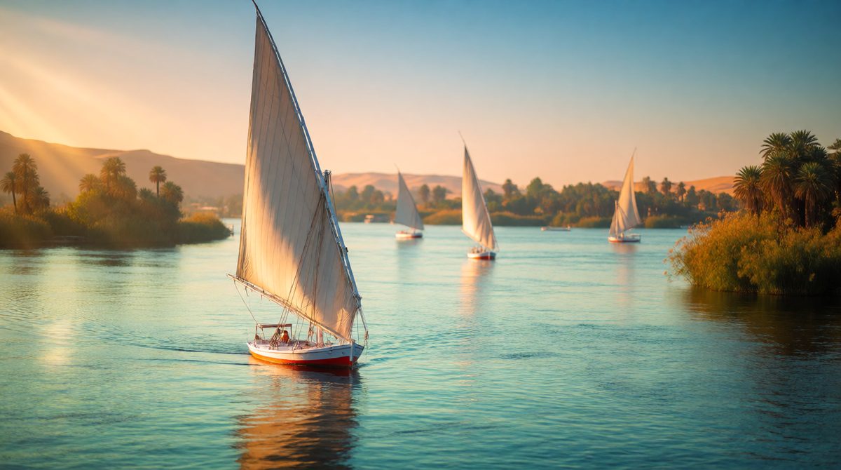 Countries along the Nile share and compete for its water