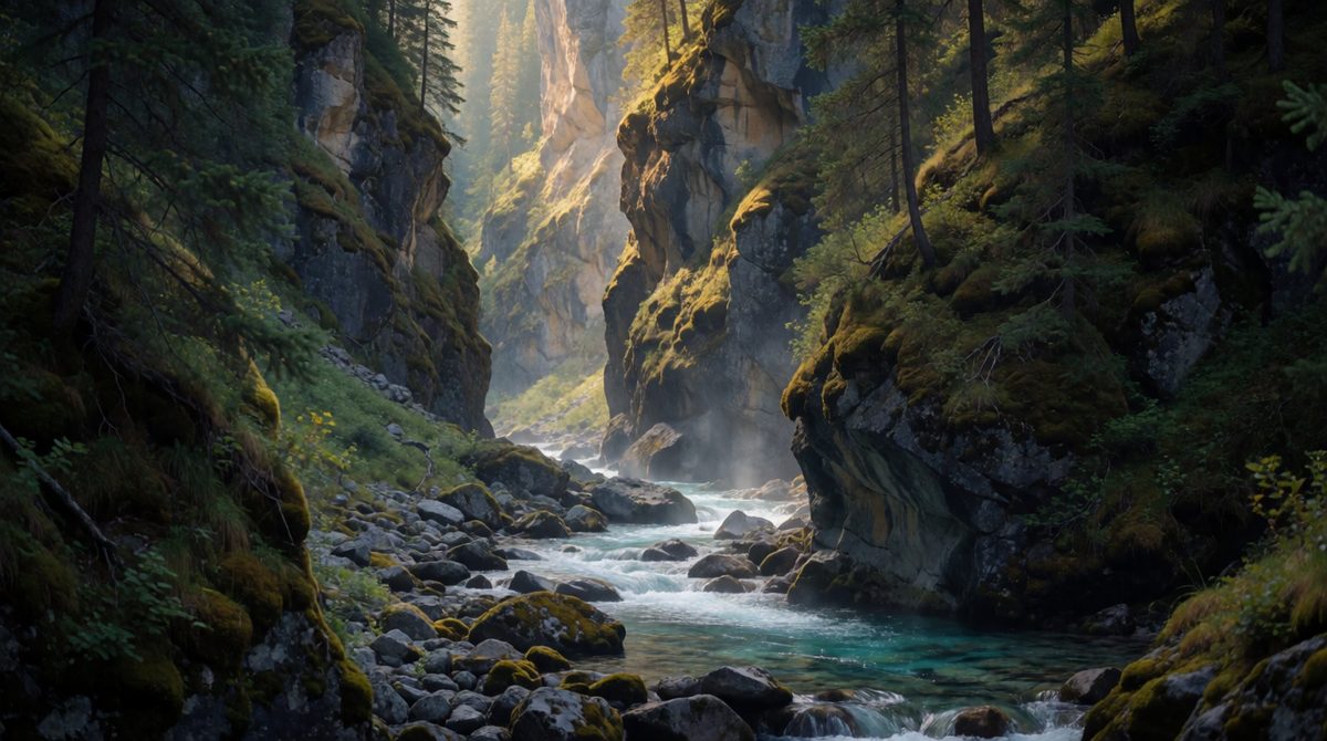 Narrow valleys make good dam sites