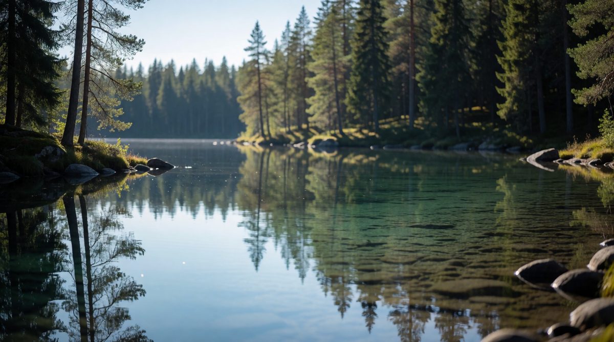 Acid rain can leave lakes clear but lifeless