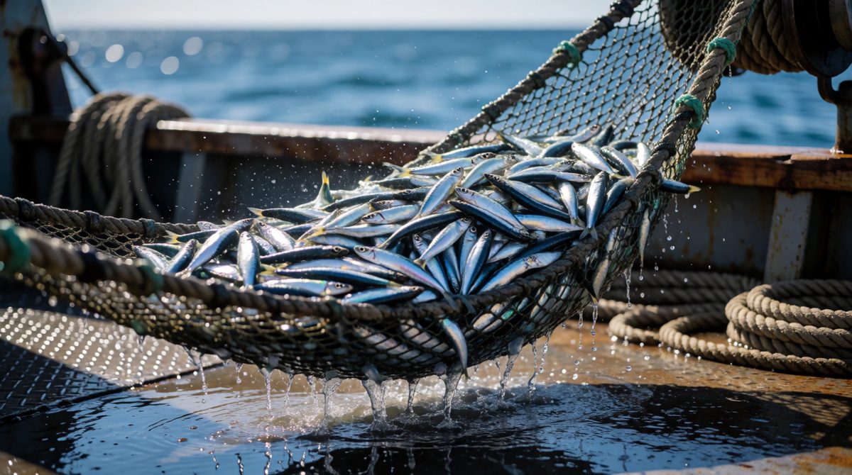 Cold currents support huge fisheries like Peru's anchovy