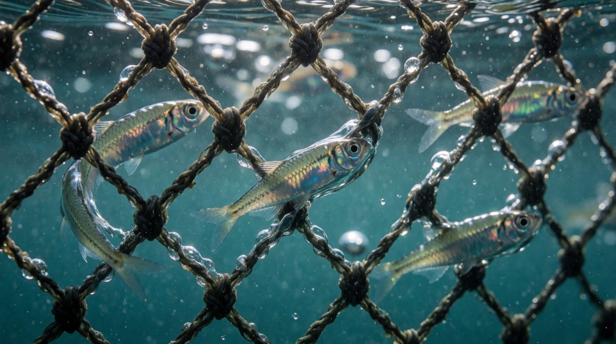 Larger mesh lets young fish escape
