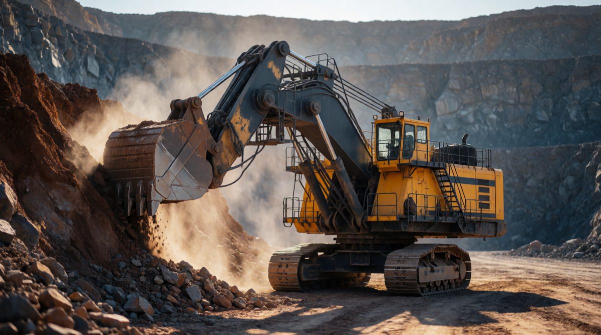 Modern machinery makes extraction more efficient