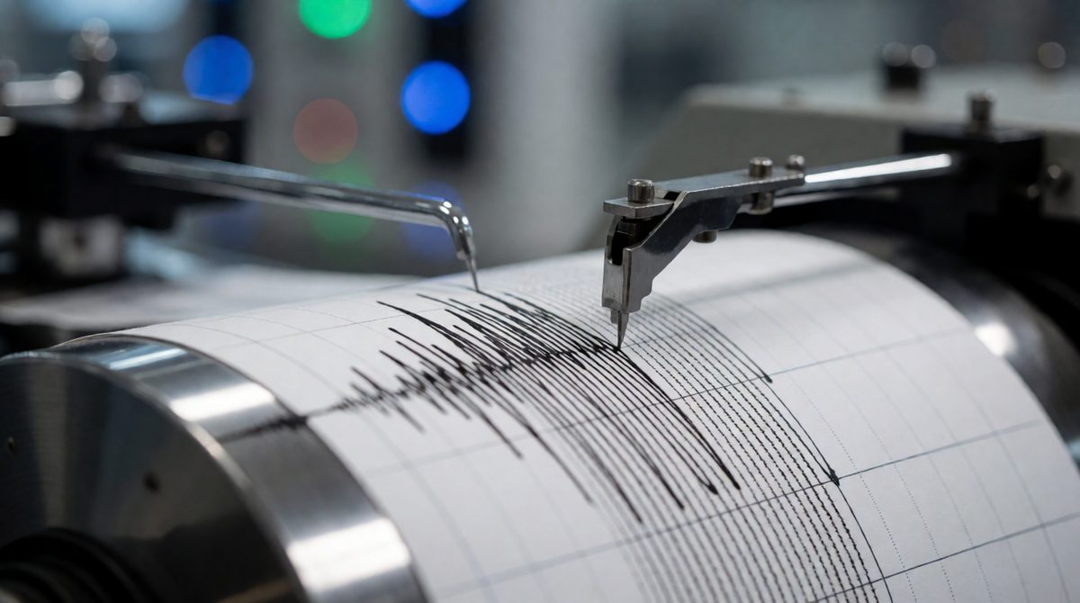 Seismographs record earthquake waves