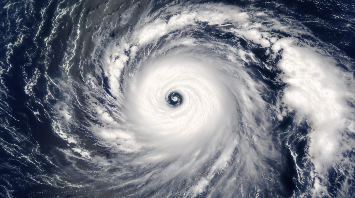 Tropical cyclones form over warm tropical oceans