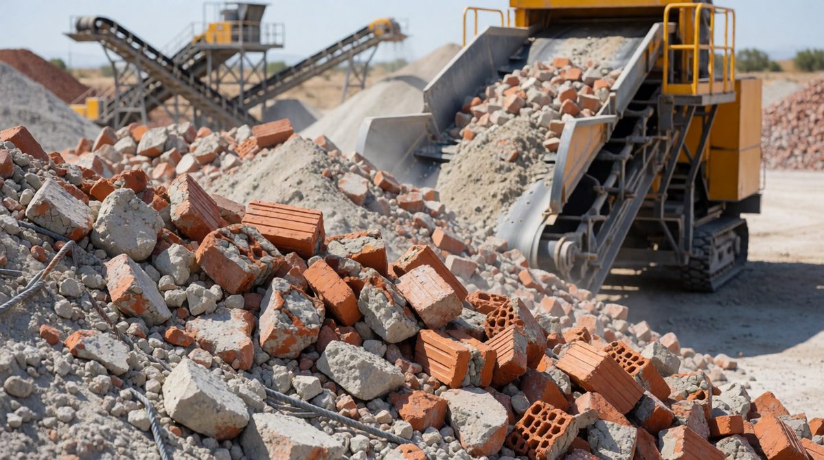 Reusing materials reduces the need to mine new ones
