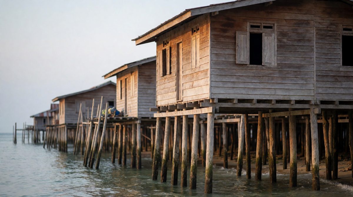 Raising buildings helps coastal communities adapt to rising seas