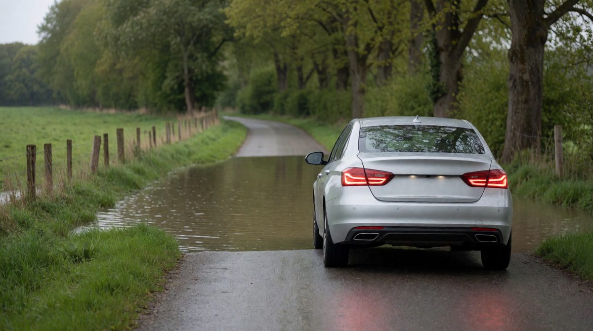 Floods cut off roads and essential services