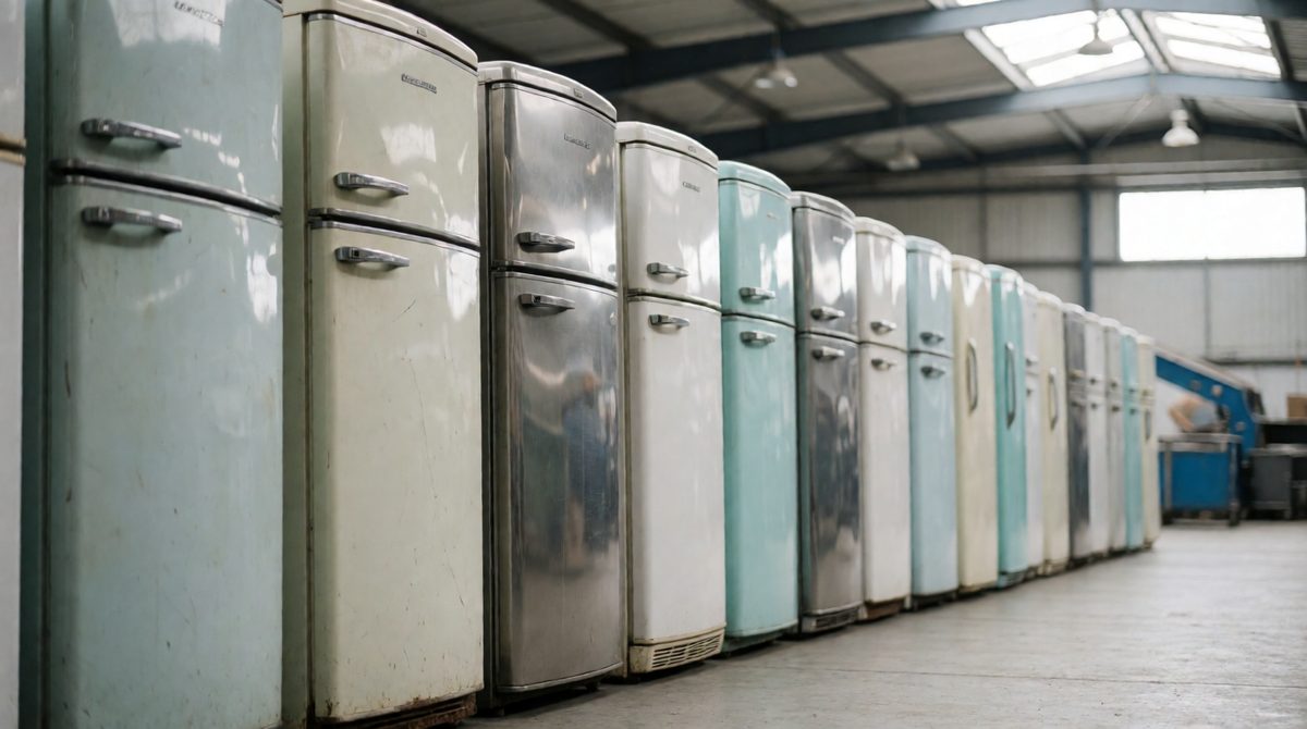 Old fridges contain CFCs that harm the ozone layer