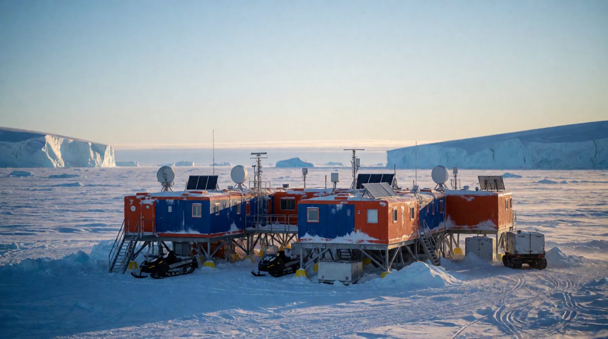 The ozone hole was discovered over Antarctica