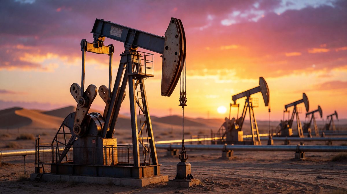 Large oil reserves are found in places like the Middle East