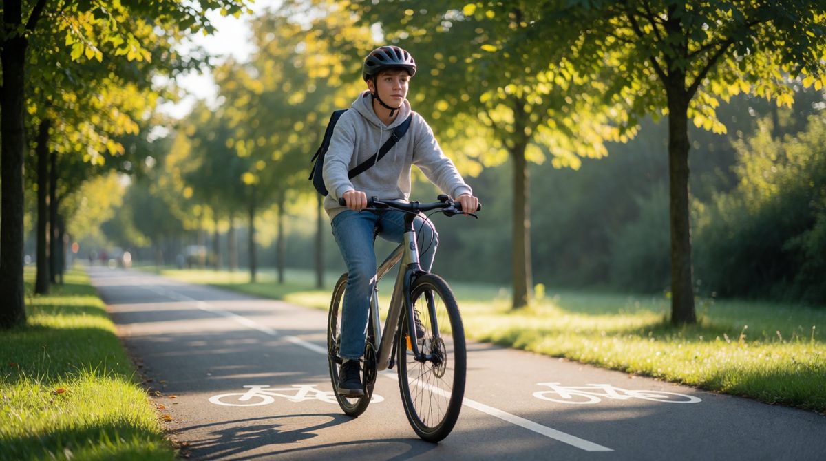 Cycling instead of driving cuts your carbon footprint