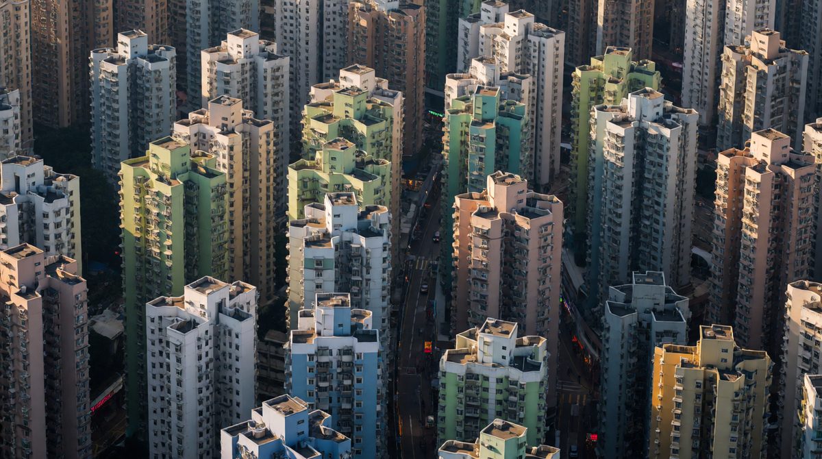 Population clusters in some regions more than others