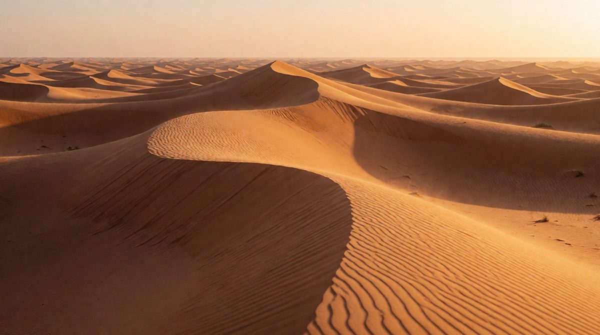 Harsh environments like deserts have very few people