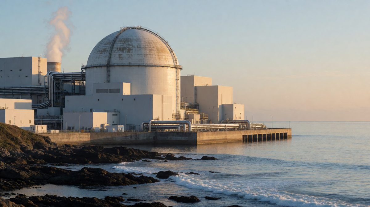 Nuclear power stations produce electricity from uranium
