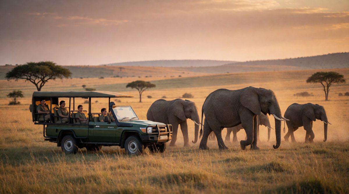 Ecotourism in the Maasai Mara supports wildlife and local people