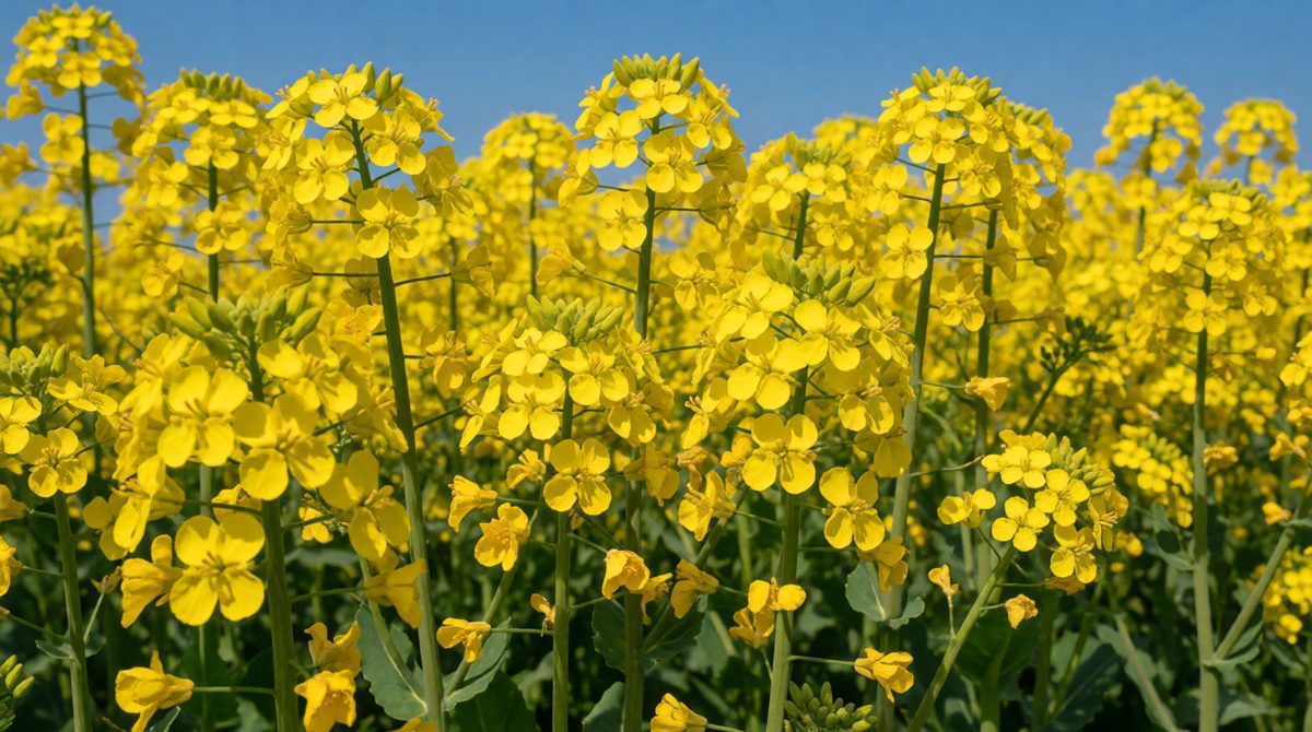 Crops like oilseed rape can be made into biofuels