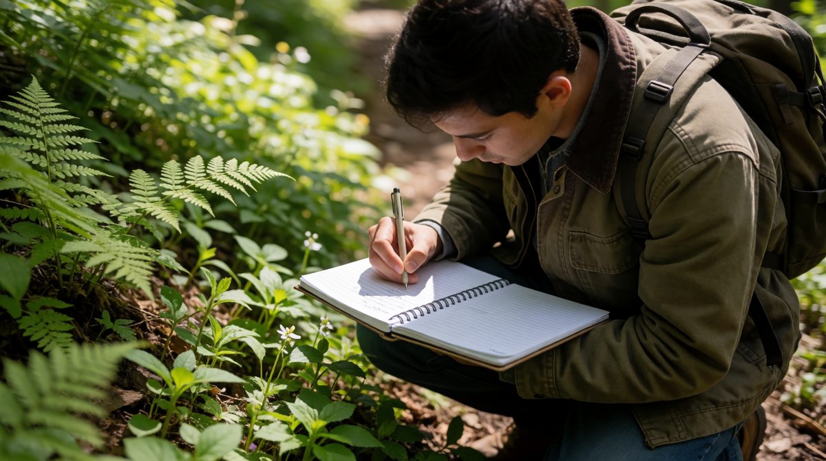 Fieldwork starts with careful observation
