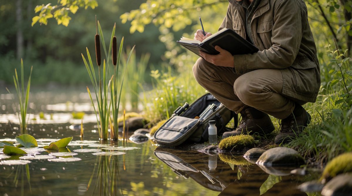 Recording data carefully in the field