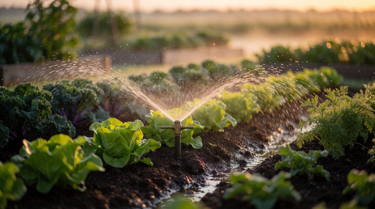 Plants need both air and water in the soil