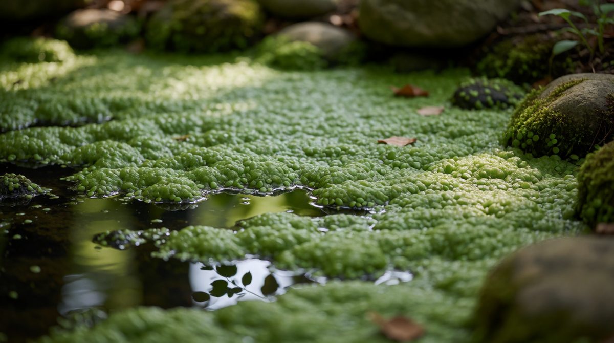 Fertiliser run-off can cause algal blooms