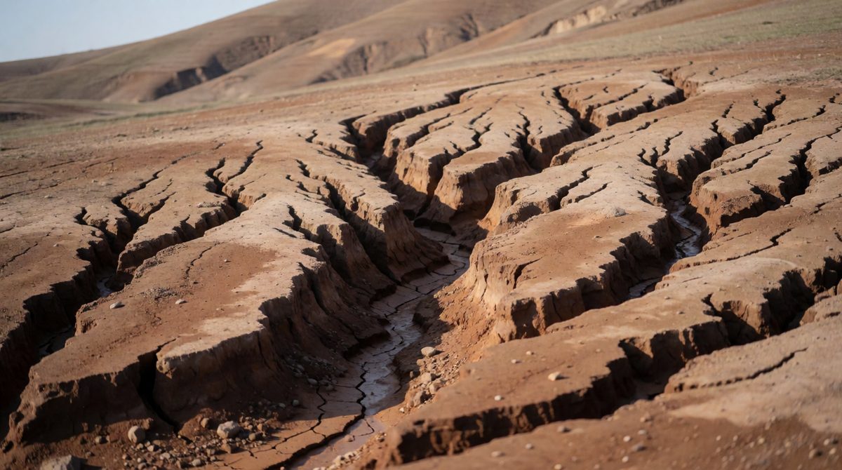 Rain can wash away unprotected soil