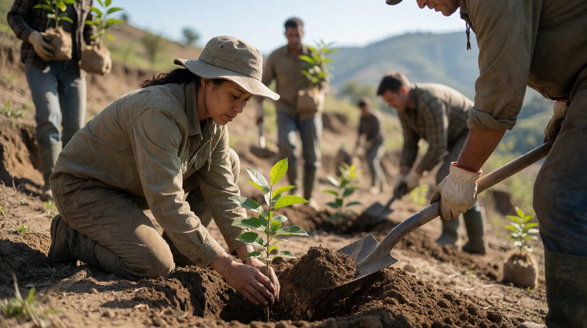 Restoring land helps communities stay on it