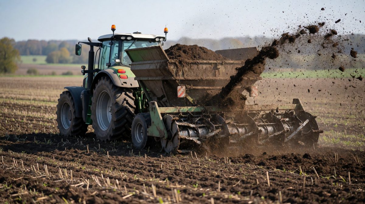 Manure returns nutrients to the soil