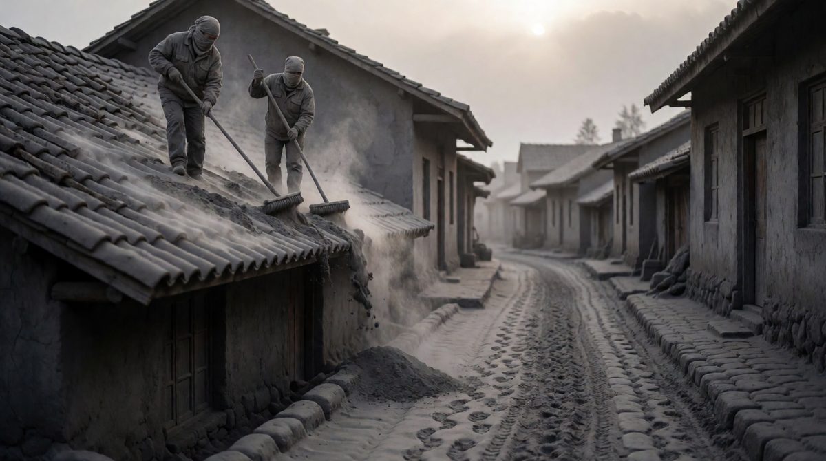 Ash fall can wreck roads, ground flights and bury farmland, costing millions after an eruption