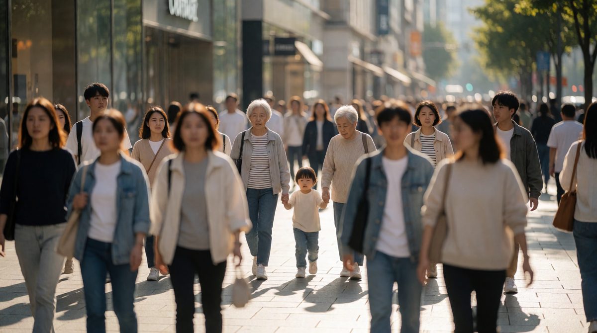 Crowds of every age show why population pyramids are shaped by how many young and old people a country has