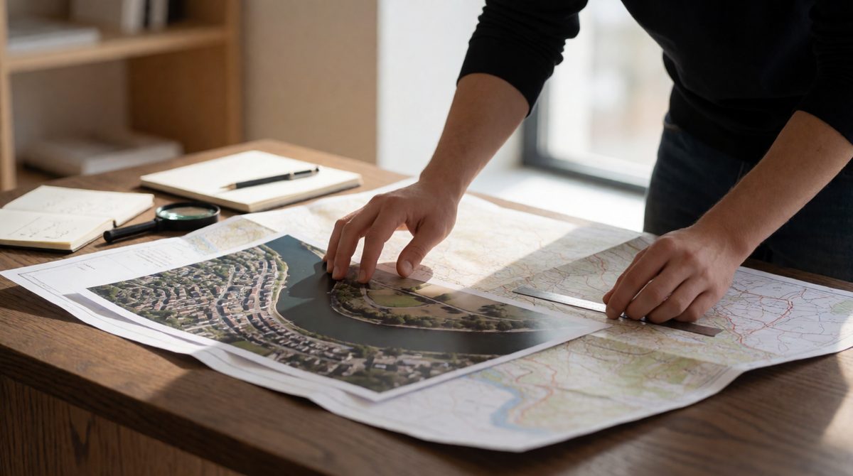 Drawing conclusions from maps, photos and data