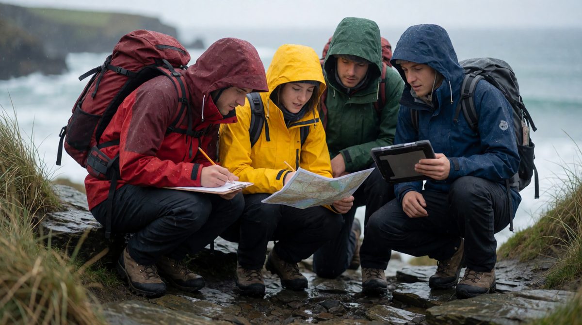 Geographical enquiry starts with a question to investigate
