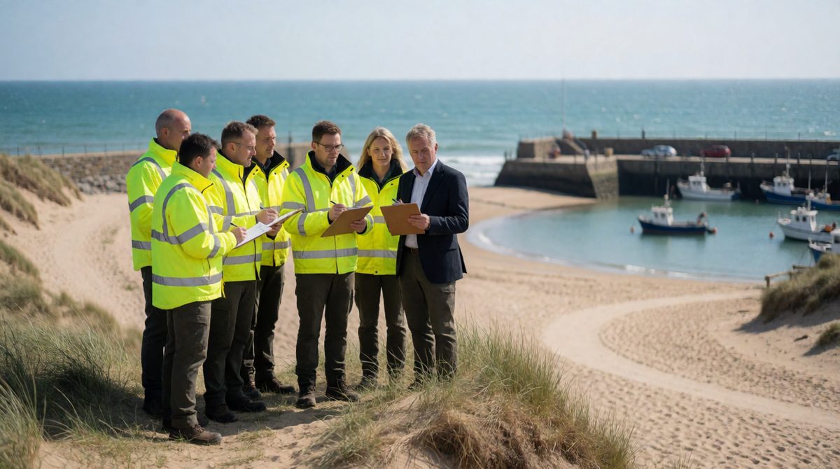 ICZM brings everyone who uses the coast together so decisions are made for the whole stretch, not one town